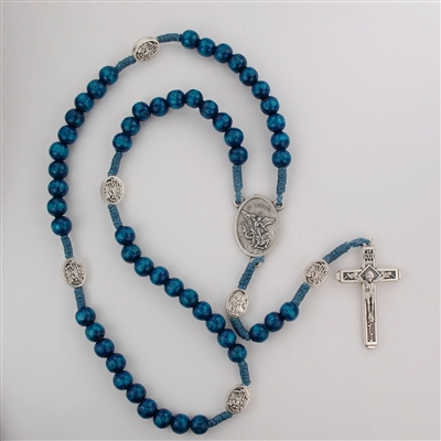 Rosary Corded St. Michael